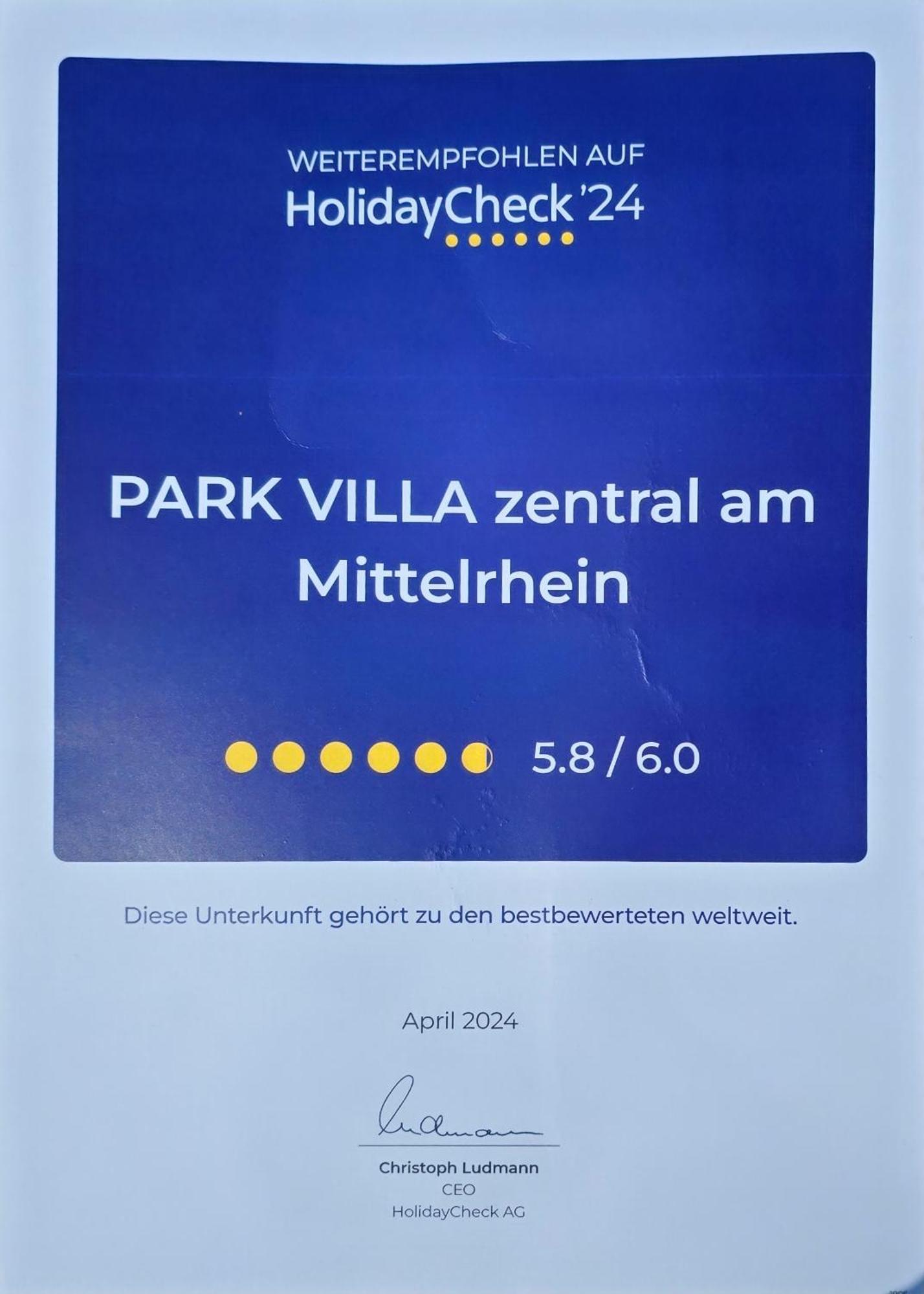Appart hôtel Park Zentral Am Mittelrhein - & Boppard